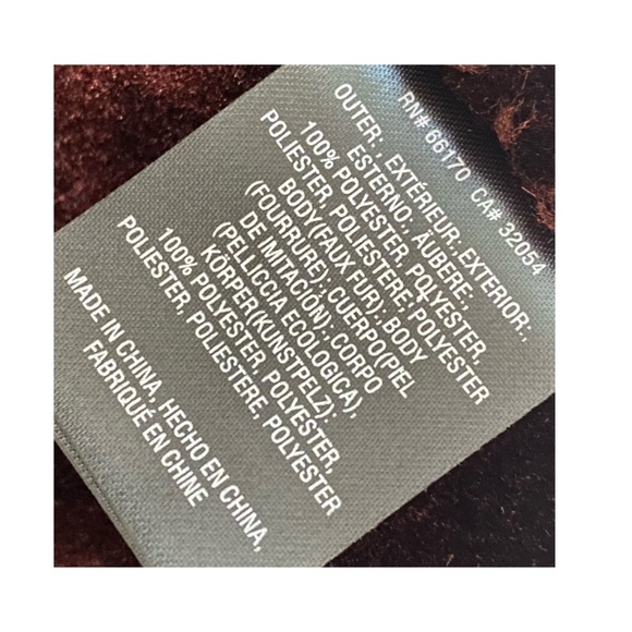 Anthropologie by Ettitwa Faux Suede Faux Fur Jacket Size Large - Picture 5 of 6